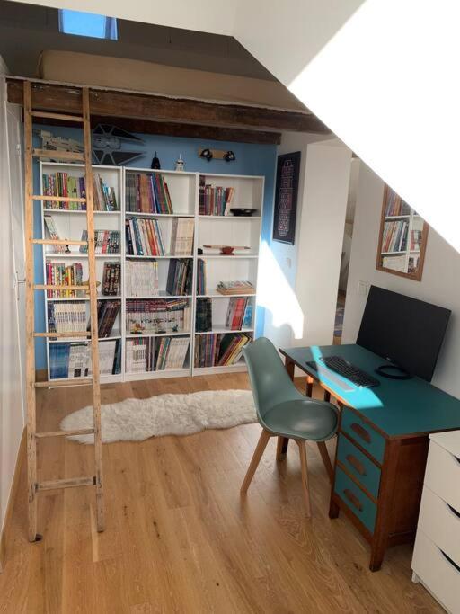 Charmant Studio A Proximite De La Gare Rer A Chatou Kültér fotó